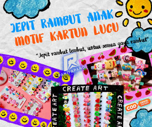 10 PCS JEPITAN RAMBUT ANAK JEPIT RAMBUT ANAK-ANAK AKSESORIS RAMBUT