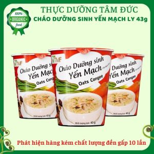 Cháo Dưỡng Sinh Yến Mạch Tâm Minh Foods Ly 43gr
