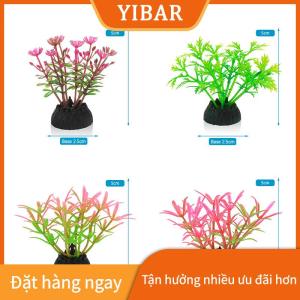 YIBAR Aquarium trang trí mô phỏng thực vật thủy sinh bể cá cảnh quan trang trí Aquarium Fish Tank cỏ nhân tạo Phụ kiện hồ cá