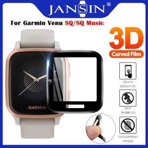 3D Curved Full Edge Smartwatch Soft Protective Film Cover Protection For Garmin Venu SQ SQ Music Smart Watch Screen Protector