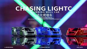 รถควบคุมระยะไกลสำหรับเด็ก เลเซอร์ติดตามรถปีนกำแพง รถของเล่นเด็กขับเคลื่อนสี่ล้อเหนี่ยวนำอินฟราเรดผาดโผน hot