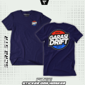 [COD] Garasi Drift Basic T-Shirt Dorifuto White T-shirt Short Sleeve Kaos Lengan Pendek. 