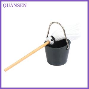 QUANSEN 1ชุด1:12 dollhouse Miniature KITCHEN Garden Mop Bucket ตุ๊กตาบ้านของเล่นตกแต่ง