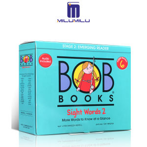milu Gift Audio Bob Books Set 6 sight words 24-5-6 Picture Book BOB 4 To 6 Years old