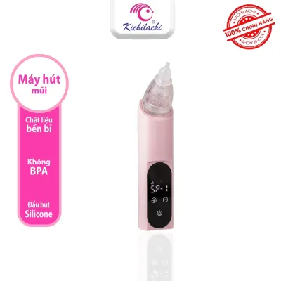 Máy hút mũi cho trẻ sơ sinh máy hút mũi bằng điện Kichilachisử dụng pin sạc có màn hình cảm biến (tặng kèm dây sạc)