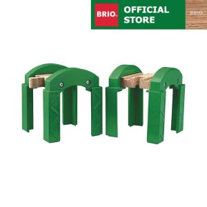 BRIO Official Store SG - Stacking Tracks Supports (33253) Creative Kit Kids Building Wooden Train Toy Sets