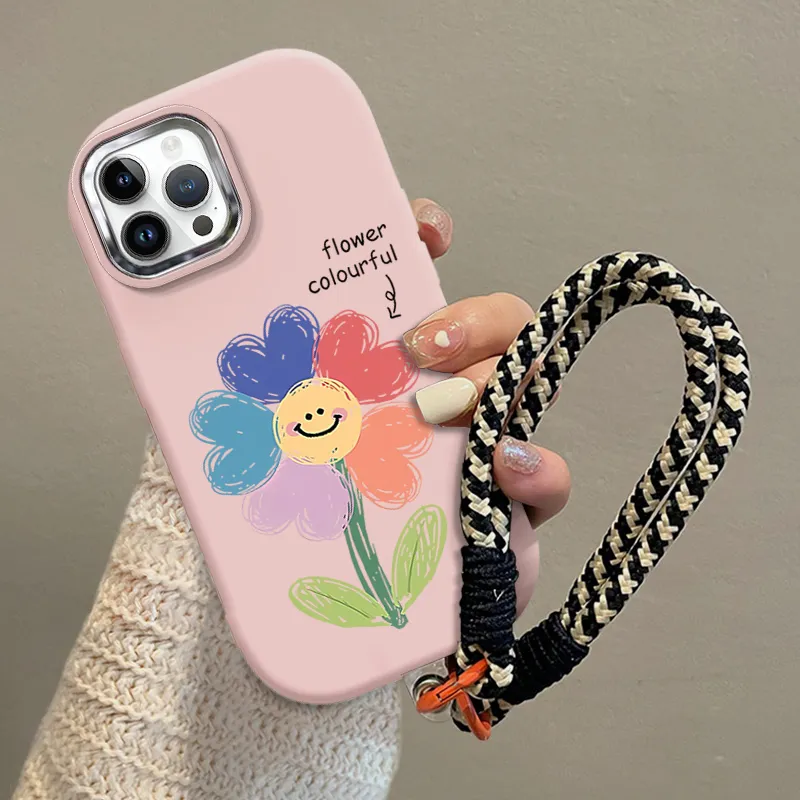 Casing hp OPPO A92 A72 A52 terbaru 2025 Kartun flower cangkang