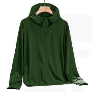 [Standar-SuperJumbo] Foratjin- AIRism Jaket UV Protection Mesh Yoga Fitness Dry fit Pria Wanita Standar dan Jumbo