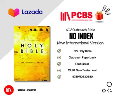 PCBS NIV Holy Bible Paperback (OLD & NEW TESTAMENT/FONT SIZE 8) New International Version