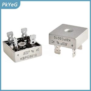 PkYeG 50A 1000V kim loại trường hợp giai đoạn duy nhất Diode Cầu chỉnh lưu KBPC5010