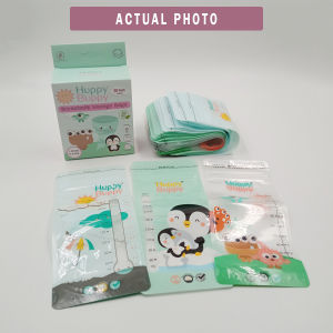 Huppy Buppy Disposable Breast Milk Storage Bags 30 Pieces 9oz