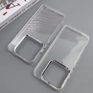 Case For Xiaomi 15 14T Pro 13 12T Mi 13T POCO F7 F6 F5Pro X7 X6 5G Transparent Phone Back Cover Soft Silicone Protect Shell