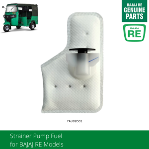 1PC Bajaj RE Fuel Filter (YAU02001) Strainer Pump Fuel for BAJAJ Original Genuine Parts Only