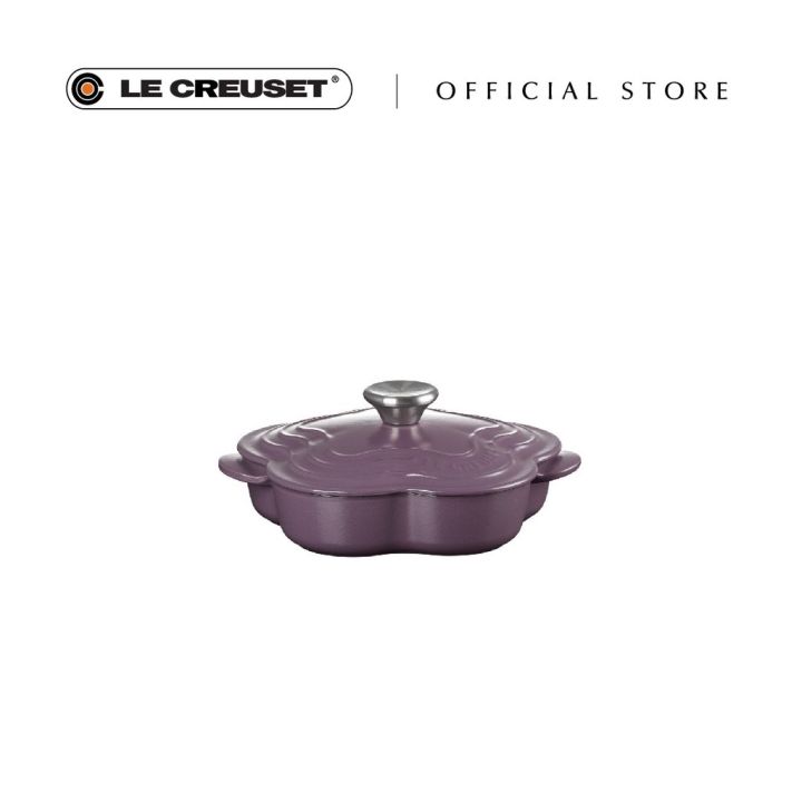 Le Creuset Flower Shape Dish 20cm - Ametist | Lazada