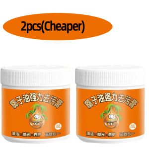 Coconut oil cleansing cream Cleaning of the stove bottom and the exhaust fan of the cooking range