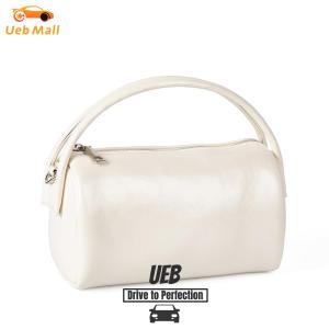 [UEB Mall] PU Leather Pillow Bag Adjustable Shoulder Strap for Women Dating Shopping Outing