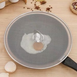 Nắp đậy chảo trống văng dầu mỡ inox 29cm