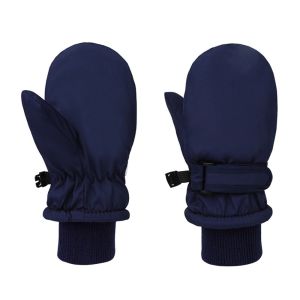 XYAX Đã dày lên Găng tay trượt tuyết trẻ em Chống thấm nước Chống gió Găng tay mùa đông cho trẻ em Sành điệu Chống trơn trượt Găng tay ấm áp Ngoài trời