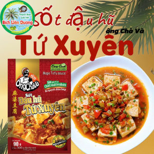 [GÓI 90GR] SỐT ĐẬU HŨ TỨ XUYÊN THƯƠNG HIỆU ÔNG CHÀ VÀ