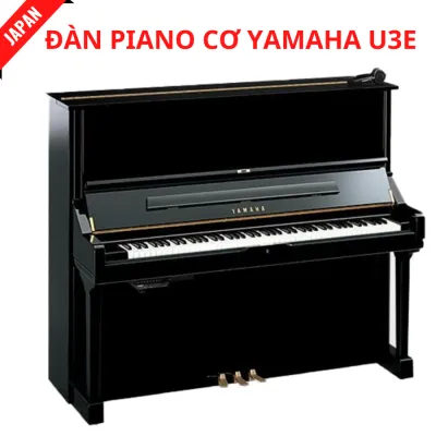ĐÀN PIANO CƠ YAMAHA U3E + TẶNG KÈM GHẾ PIANO CAO CẤP+KHĂN PHỦ ĐÀN