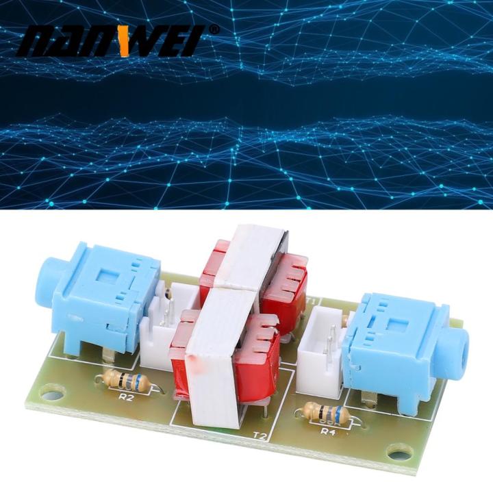 Noise Isolation Module Audio Isolator Module XH‑M372 Noise Isolation Board Module Stereo Two ...