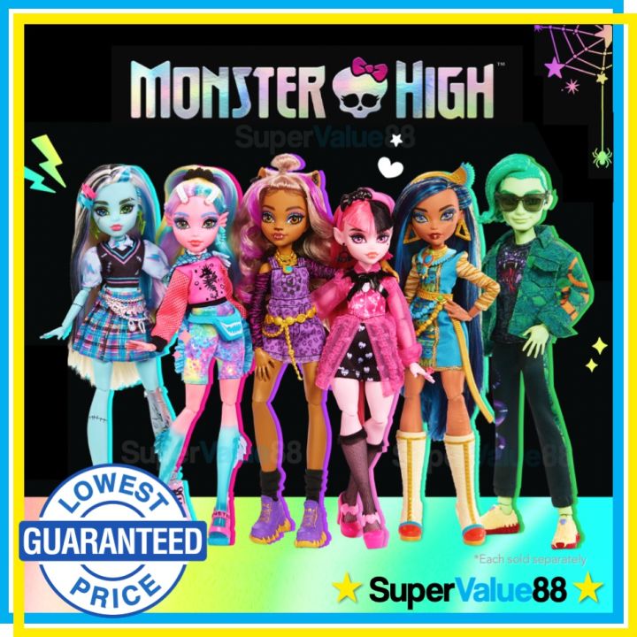 Monster high dolls deals price