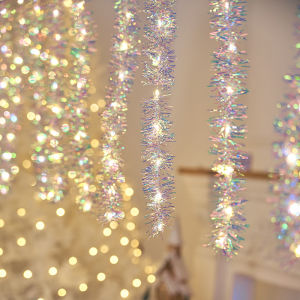 HOMEMORY Christmas Lights Curtain Lights Outdoor Waterproof Copper Wire Connectable Twinkle Lights Fairy Lights String Lights with Plug in 8 Modes  for wedding party decoration