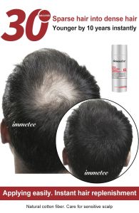 【FAMMY FAEY】Dense hair fiber powder hairline filler powder Disposable Hair Replenishing Fiber Powder for Coverin