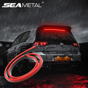 12V ไฟเบรคสีแดงยืดหยุ่นได้ 90ซม. หลังสำหรับหยุด ไฟเบรค