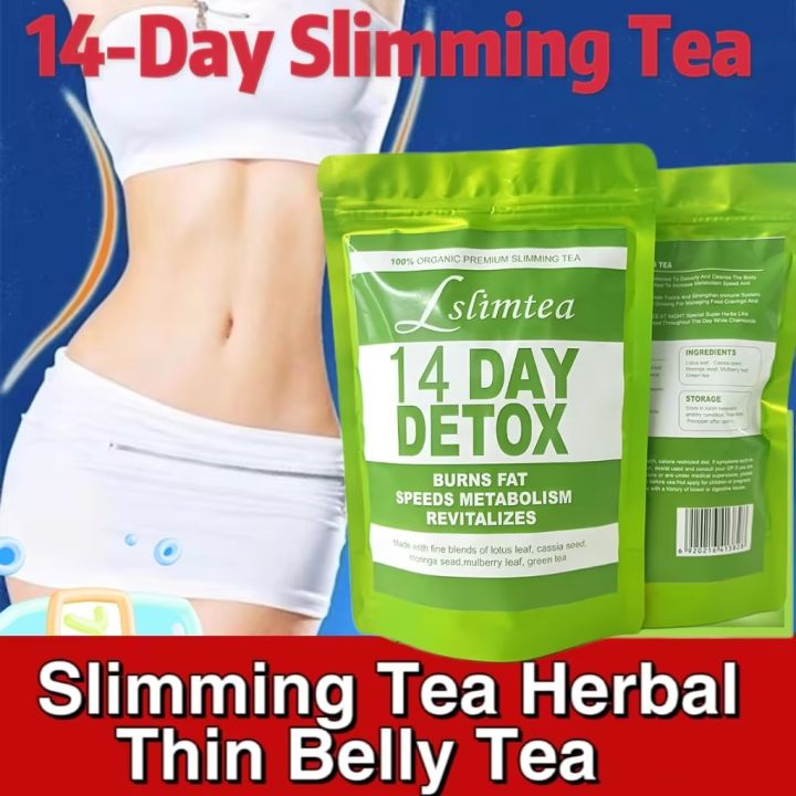 14 Days】Premium slimming tea detox slim weight loss