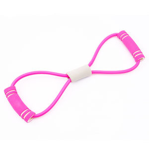 Home Gym Fitness Resistance Yoga Rope Chest Expander Muscle Trainning Elastic Bands for Sports Fitness Shape 8 Word