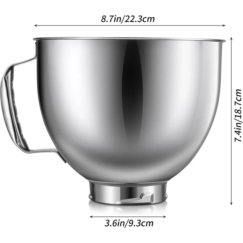 Stainless steel deals stand mixer