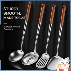 Stainless Steel Spatula Household Kitchen Spatula / Soup Spoon / 大号蘑菇铲汤勺