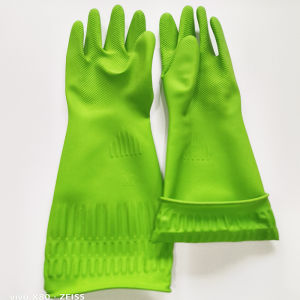 1 pcs thick household laundry gloves kitchen washing gloves rubber gloves