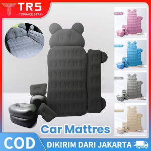 Kasur Matras Mobil / Matras Angin Mobil / Kasur Tempat Tidur / Travelling Car Outdoor Kartun Set Travel Inflatable Bed Bantal