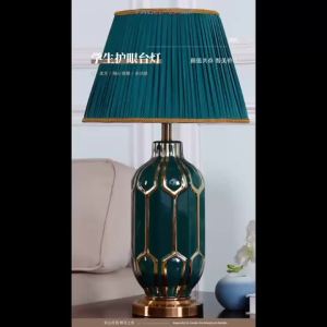 Lamp Bedroom Desk Lamp Bed Side Table Lamp LED Table Lamp Bedroom Vintage Ceramic Table Lamp European Style Lamp Bedroom Desk Lamp