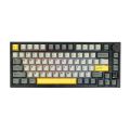 AJAZZ AK820แป้นพิมพ์ที่กำหนดเอง RGB โครงสร้างปะเก็นคีย์บอร์ดแบบกลไกแบบไร้สายพร้อมลูกบิดหน้าจอ. 