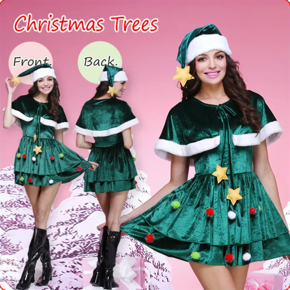 Christmas tree outfits deals for womens