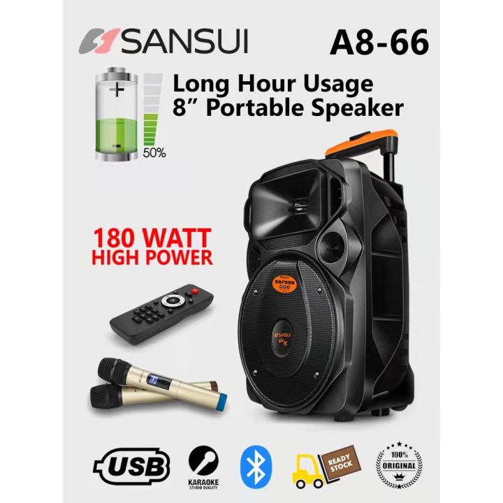 Sansui store portable speaker