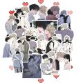 AIRABELLE Jinx Anime Korean BL Manwha Jinx Sticker Joo Jaekyung Korean BL Manwha Kim Dan Manga Stickers Manga Goods Kim Dan Joo Jaekyung Manga Stickers Collection. 