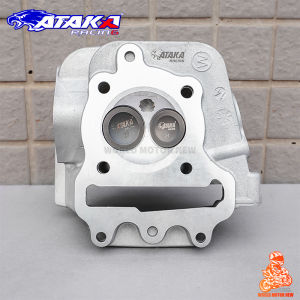 ATAKA Motorcycles 2V CNC Cylinder Head For Honda Beat Carb/SCOPY ESP/BEAT POP 24/28MM