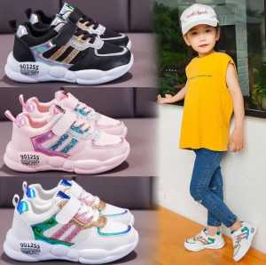 Sepatu Anak Perempuan ROCKIT Sneakers Kids Non LED Sepatu Anak Import Size 26-35 Usia 3-8 Tahun