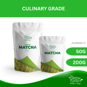 The Green Tummy Unsweetened Pure Matcha Powder( Ceremonial or Culinary )