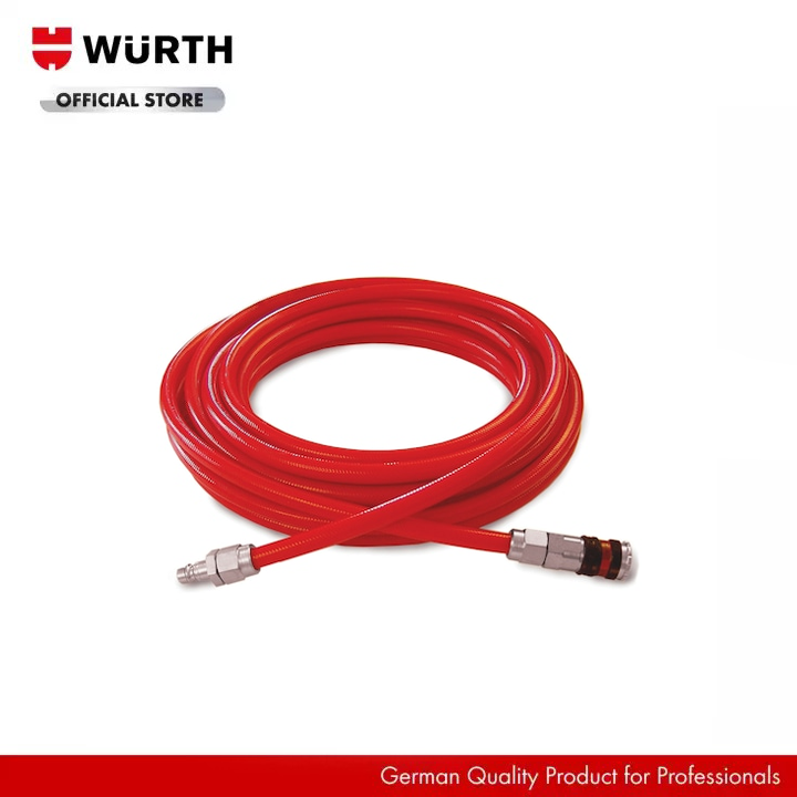 Wurth PU Straight CompressedAir Spiral Hose Set 1500 Series Lazada