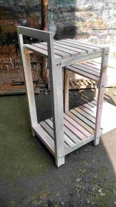 RAK PIRING KAYU 3 SUSUN SERBAGUNA MINIMALIS TEMPAT GALON DISPENSER KOMPOR BUKU SEPATU BUMBU DAPUR