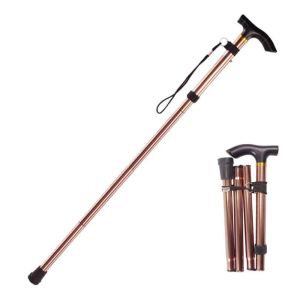RGFV Nhôm Gậy đi bộ ngoài trời Gấp lại Khóa điều chỉnh nhanh Gậy đi bộ Tay cầm thoải mái Siêu nhẹ Gậy đi bộ đường dài Thiết bị đi bộ đường dài