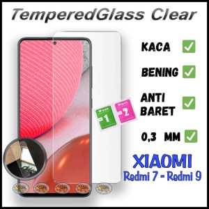 TEMPERED GLASS KACA XIAOMI REDMI 7 7A 8 8A 9 9i 9A 9C 9T 10 10X 10A 10C 12 12C 13 13C POWER PRO PRIME TEMPEREDGLASS pelindung layar