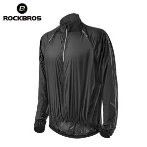 ROCKBROS Cycling Skin Clothes for Men Women Anti-UV Breathable Windbreaker Quick Dry Light Weight Campaing Fishing Hiking Jacket with Pocket