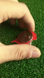 Metal Golf Hat Clip Magnetic Golf Hat Clips Golf Ball Aiming Marker Professional Golf Training Aids Accessories