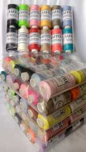Benang Jahit 12 pcs isi warna warni/dikirim random/harga lusinan